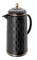 Garrafa Térmica Grécia Wolf Preta 1 Litro - Wolff