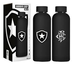 Garrafa térmica grip 500ml emborrachado botafogo Garrafa térmica grip 500ml emborrachado botafogo
