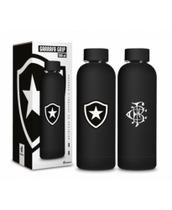 Garrafa térmica grip 500ml emborrachado times - botafogo Garrafa térmica grip 500ml emborrachado times - botafogo