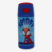 Garrafa Térmica Homem Aranha e Sonic Infantil Top Handle 350ml Garrafa Térmica Homem Aranha e Sonic Infantil Top Handle 350ml
