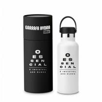 Garrafa termica hydra 500ml academia corrida frase essencial - Brasfoot Presentes