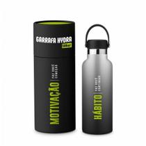 Garrafa termica hydra 500ml academia corrida - motivacao - Brasfoot Presentes