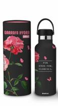 Garrafa termica hydra 500ml amizade - por onde for floresca - Brasfoot Presentes