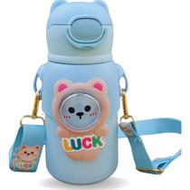 Garrafa Térmica Infantil 500ml Bichinhos Coloridos 3D
