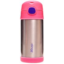 Garrafa Térmica Infantil Aço Inox Keep Rosa - Clingo