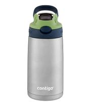 Garrafa Térmica Infantil Autospout Inox Contigo Verde 384ml