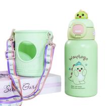 Garrafa Térmica Infantil Bebe Inox Bichinhos Criança 500ML Menino e Menina