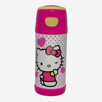 Garrafa Térmica Infantil Click Canudo 350ml Hello Kitty