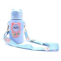 Garrafa Térmica infantil De Aço Inoxidável Com Canudo NEW-730 - Toy
