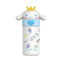 Garrafa Térmica Infantil De Aço Inoxidável Sanrio Hello Kitty Kuromi Cinnamoroll Melody 350ml