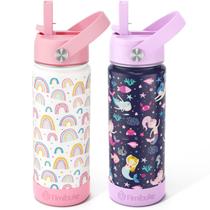 Garrafa Térmica Infantil Fimibuke 530ml - Aço Inoxidável