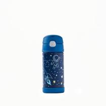 Garrafa Térmica Infantil Funt Thermos Astronauta Azul 355 ml