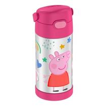 Garrafa Térmica Infantil Funtainer 355ml Thermos Peppa Pig
