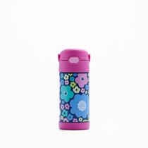 Garrafa Térmica Infantil Funtainer F410 Flores Thermos 355ml Garrafa Térmica Infantil Funtainer F410 Flores Thermos 355ml