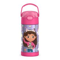 Garrafa Térmica Infantil Funtainer Gabby's Dollhouse 350ml