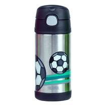 Garrafa Térmica Infantil Futebol Thermos 355ml Divertidas
