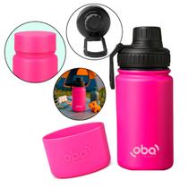Garrafa Térmica Infantil Inox 350ml com Capa Protetora Garrafa Térmica Infantil Inox 350ml com Capa Protetora