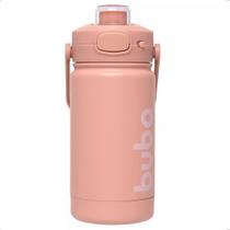 Garrafa Termica Infantil INOX 350ML Parede Dupla Buba Rose