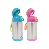 Garrafa Térmica Infantil Inox 400ml c/ canudo - Buba