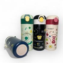 Garrafa Térmica Infantil Inox 480ml Com Tampa Antivazamento TR-013