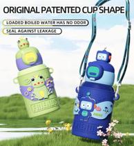 Garrafa Térmica Infantil Inox Garrafinha De Água Suco Kids - Warm friends