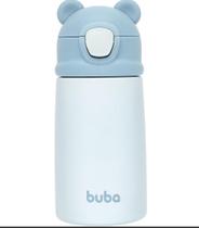 Garrafa térmica Infantil Inox Parede Dupla Canudo Buba
