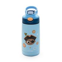 Garrafa Térmica Infantil Parede Dupla 350ml Pirata - Clingo