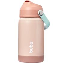Garrafa Térmica Infantil Parede Dupla com Canudo de Silicone 360ml Buba Garrafa Térmica Infantil Parede Dupla com Canudo de Silicone 360ml Buba