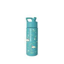 Garrafa Térmica Infantil Simple Modern Summit 532 ml com Tampa e Canudo