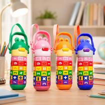 Garrafa Térmica Infantil Tabuada Educativa 420ml Garrafa Térmica Infantil Tabuada Educativa 420ml