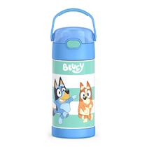 Garrafa Térmica Infantil Thermos Funtainer 12oz Bluey - Aço Inoxidável