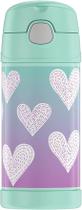 Garrafa Térmica Infantil Thermos Funtainer F410 Coração 355ml