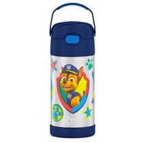 Garrafa Térmica Infantil Thermos Patrulha Canina Azul 350ML