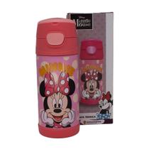 Garrafa Térmica Infantil Top Handle 350ml Minnie Mouse Disney Zona Criativa - 10073108