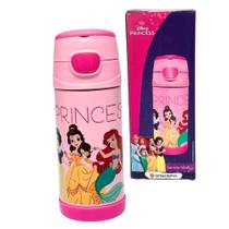 Garrafa Térmica Infantil Top Handle 350Ml Princesas Disney Garrafa Térmica Infantil Top Handle 350Ml Princesas Disney