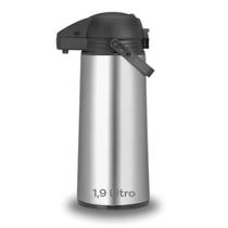 Garrafa Térmica Inox 1,9l Café Chá Restaurante Hotel Empresa Buffet Resistente
