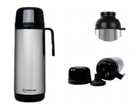 Garrafa Térmica Inox 1L Café Chá Agua Quente E Fria