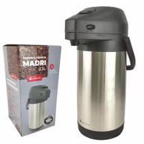 Garrafa Térmica Inox 2,5l Madri Unitermi