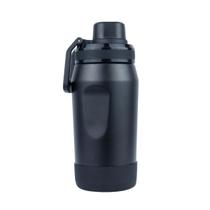 Garrafa Térmica Inox 350ml Alça Articulada Tampa com Bico e Base Silicone Antiderrapante