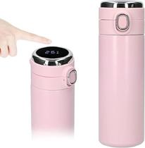 Garrafa Térmica Inox 400 Ml Com Medidor De Temperatura