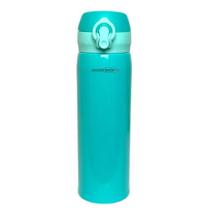 Garrafa Térmica Inox 400ml Azul Esportiva Resistência e Desempenho
