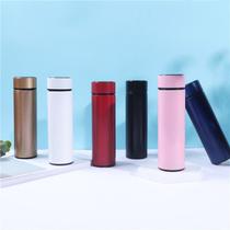 Garrafa Térmica Inox 500ml com Infusor e Termômetro Led Garrafa Térmica Inox 500ml com Infusor e Termômetro Led