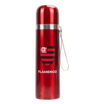 Garrafa Térmica Inox 500ml Flamengo Corinthians Palmeiras São Paulo