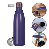 Garrafa Térmica Inox 500ml Gelado ou Quente Com Vedação