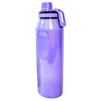 Garrafa Térmica Inox 500ml Glitter Fitness Academia Com Alça Garrafa Térmica Inox 500ml Glitter Fitness Academia Com Alça