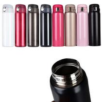 Garrafa Térmica Inox 500ML Ou 350ML Café Suco Água Caminhada Passeo Portatil