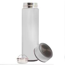 Garrafa Térmica Inox 500ml Quente Frio Tampa Branco Nº14 Garrafa Térmica Inox 500ml Quente Frio Tampa Branco Nº14