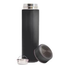 Garrafa Térmica Inox 500ml Quente Frio Tampa Preto Nº14 Garrafa Térmica Inox 500ml Quente Frio Tampa Preto Nº14