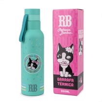 Garrafa Térmica Inox 500ml Rebecca Bonbon Tampa Com Alça - Clio style