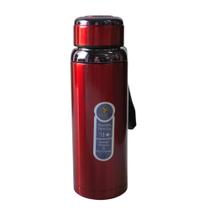 Garrafa Térmica Inox 550ML com Infusor Café Chá Água Gelada Quente Frio Vermelha